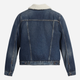 Джинсова куртка з хутром жіноча Levi`s 36136-0063 L Синя (5401128258574) - зображення 5