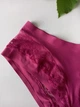 Жіночі трусики сліпи Julimex Kiss S пурпурові з мереживом - изображение 2