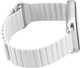 Pasek Connect Hybrid Leather-Silicone Magnetic Loop Strap 22 mm White (CONUNI22FHSW) - obraz 4