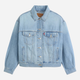 Джинсова куртка жіноча Levi`s A1743-0140 M Блакитна (5401187377902) - зображення 5