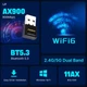 Беспроводной адаптер Fenvi FU-AX900В Wi-Fi 6, Bluetooth 5.3 Dual Band 2.4G 5G - изображение 2
