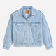 Джинсова куртка жіноча Levi`s A1743-0145 L Світло-блакитна (5401187376356) - зображення 5