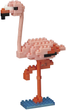 Zestaw do zabawy Nanoblock Różowy flaming 100 elementów NBC204 (4972825202890) - obraz 1