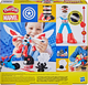 Zestaw kreatywny z masą plastyczną Hasbro Play-Doh Marvel Capitan America z motocyklem (G0555) (5010996280008) - obraz 7
