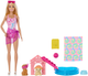 Zestaw Barbie Basen dla szczeniąt z lalką (JBF35) (0194735258680) - obraz 2