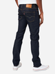 Jeansy slim fit męskie Levi`s 04511-1786 34-32 Granatowe - obraz 2