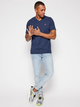 Koszulka męska bawełniana Levi's Original Hm Vneck 85641-0002 S Granatowa (5400816654872) - obraz 3