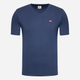 Koszulka męska bawełniana Levi's Original Hm Vneck 85641-0002 S Granatowa (5400816654872) - obraz 5