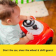 Ходунки Bright Start Little Speedster 3 in 1 Car Walker Red Racer (0074451167841) - зображення 10