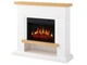 Каминокомплект ArtiFlame Shelford AF23S белый эффект живого пламени со звуком и обогревом - изображение 3