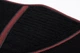 Набор автоковриков Dunlop Car mat set 4 шт Черные с Красным (dl-cms-rd) - изображение 4