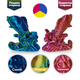 Филамент пластик для 3D принтера Tri-Silk PLA HC244 для Kingroon 1.75 мм 1 кг Red-Blue-Green красный–синий–зелёный (JDT-0851460) - изображение 8