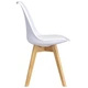 Скандинавский обеденный стул DSF-313 White - изображение 9
