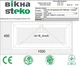 Окно-Steko 1000 х 450 мм 2-стекла/аргон - изображение 3