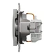 Розетка Schneider Electric Asfora с заземлением алюминий EPH2900161 - изображение 6