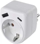 Адаптер-розетка мережевий Emos 1xUSB-A, 1xUSB-C (P0075 ) - зображення 1