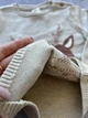 Свитер детский новогодний H&M 80 см для девочек с оленем - изображение 3