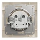 Розетка Schneider Electric Asfora без заземления кремовая EPH3000123 - изображение 3