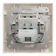 Вывод кабеля Schneider Electric Asfora кремовый EPH5500123 - изображение 3