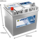 Автомобильный аккумулятор Varta Blue Dynamic 60А (+/-) ASIA D48 (540EN) (560411054) - изображение 2