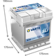 Автомобильный аккумулятор Varta Blue Dynamic 44Ah Ев (-/+) B36 (420EN) (544401042) - изображение 2