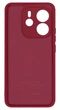 Панель Soft Silicone Case для Redmi Note 14 (4G) EU(164,84*78,15), Бордовий - изображение 2
