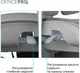 Крісло комп'ютерне офісне ергономічне OfficePro Elite Grey (OC950G) - зображення 16
