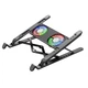 Підставка для ноутбука та MacBook Hoco DH17 Brilliant heat dissipation folding notebook stand Balck - изображение 2