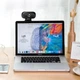 Веб-камера HOCO DI11 USB web camera with Audio focus 2K HD 4Mpx 1.5m Black - изображение 7
