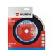 Диск алмазний відрізний WURTH HARD CERAMIC 250 x 2.0 мм (1668402250) - изображение 2