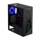 Корпус для игрового ПК MARVO Tazos 110 CA-119 (370×185×420 мм) Черный - изображение 5