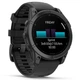 Смарт-часы GARMIN Fenix E 47mm AMOLED Slate Gray Steel with Black Silicone Band (010-03025-03/01/13) - изображение 2