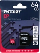 Карта памʼяті Patriot EP microSDXC 64GB UHS-I/U3 Class 10 V30 A1 + SD-адаптер (PEF64GEP31MCX) - зображення 3