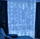 Новогодняя LED гирлянда-штора "Ледяная сказка" холодный белый свет 300 LED 3х3м с пультом ДУ - изображение 3