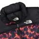 Пуховик The North Face 1996 Retro Nuptse Marble Camo Print Black/Orange NF0A5IX429K L - изображение 3
