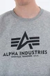 Лонгслив Alpha Industries Basic Sweater Grey 178302-17 M - изображение 4