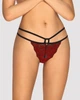 Трусики Obsessive Sugestina Bordeaux-Black S/M - изображение 3