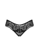Трусики чорные, Maderris panties Obsessive XS/S - изображение 5