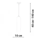 Подвесной светильник Friendlylight Viano PD FL3216 - зображення 3