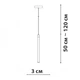 Подвесной светильник Friendlylight Vertical PD FL3221 - зображення 2