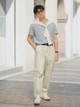 Спортивная ветровка мужская Uniqlo 479765693 3XL Белая (1159841506) - изображение 4
