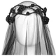 Вінок Готична німфа SETA Decor 19-998BLK-1 - изображение 1