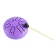 Мини глюкофон ручной язычковый барабан на 6 нот Tongue Drum Purple - изображение 7
