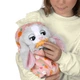 Интерактивная игрушка Baby Paws текстильная 22х15х14 5 см Белый зайчонок (698955) - изображение 7