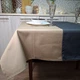 Скатертина SoundSleep Loisa водостійка 130х180 см бежева (2800004658409) - зображення 1