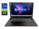 Игровой ноутбук Б-класс Sager NP70SNE / 17.3" (1920x1080) IPS / Intel Core i9-13900HX (24 (32) ядра по 2.2 - 5.4 GHz) / 16 GB DDR5 / 512 GB SSD NVMe / nVidia GeForce RTX 4070, 8 GB GDDR6, 128-bit / WebCam б/у - изображение 1