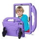 Противоударный детский чехол EVA Kids Like с подставкой на Lenovo Tab K10 TB-X6C6F / TB-X6C6X 10.3" Сиреневый - изображение 1