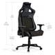 Геймерське крісло Cyberlux Hermes Fabric Black Gold (арт. GM-403 B) - зображення 3