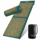 Коврик акупунктурный с валиком 4FIZJO Classic Mat XL Аппликатор Кузнецова Navy Green/Gold (P-5907739313317) - изображение 1