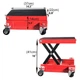 Підйомні платформи з можливістю маневрування ConStands HR1 Mini-Lift Mover 2шт до 500 кг червоні - изображение 4